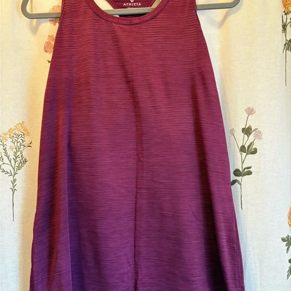 Athleta Berry Sleeveless Top - Picture 2 of 5